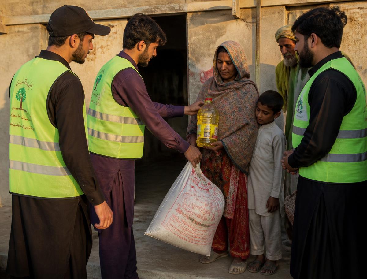 Monthly ration reaching homes